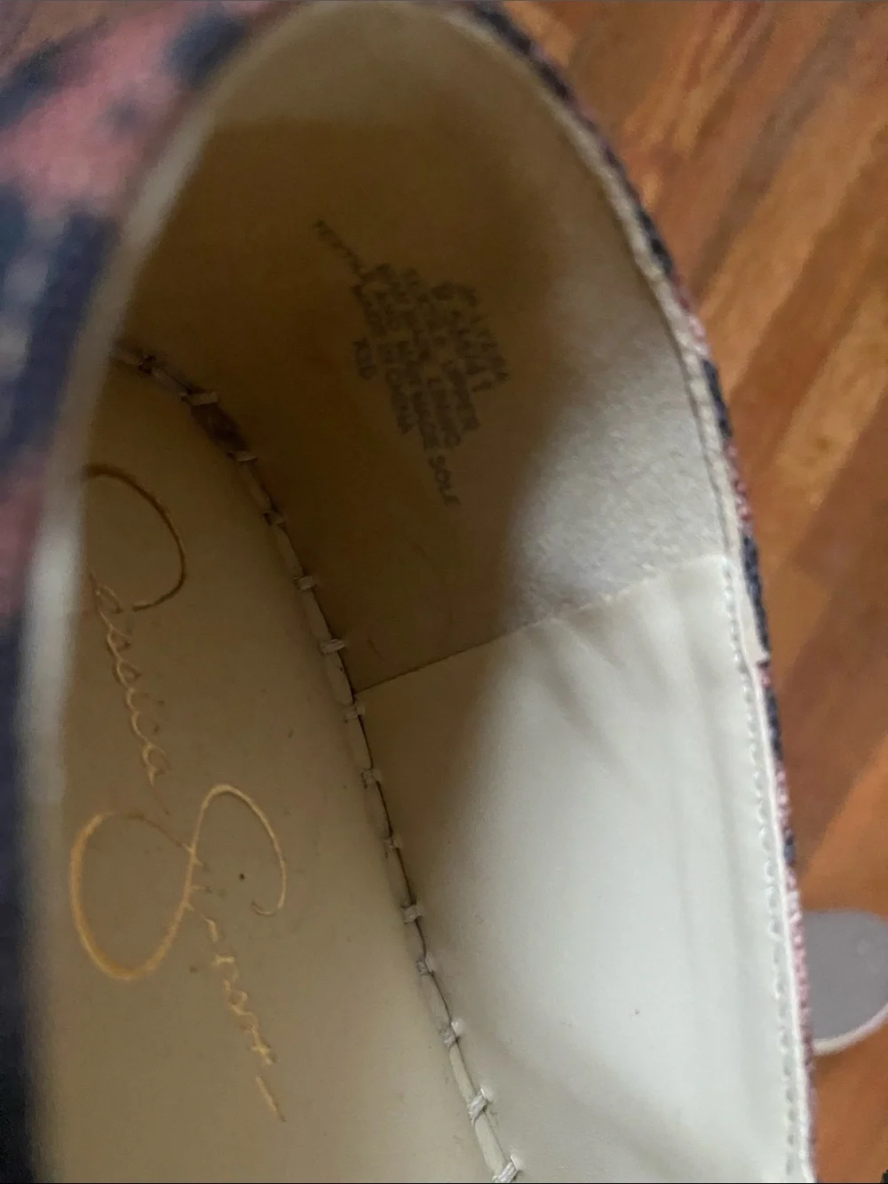 Leopard Print Mary Jane Espadrille Flats - Brown Jessica Simpson